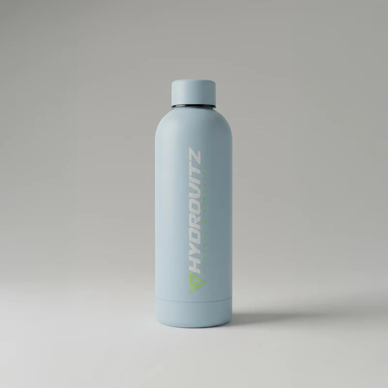 Blue Hydrovitz insulated bottle